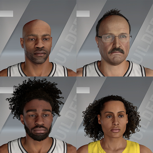 NBA 2K20 Cyberfaces Preview